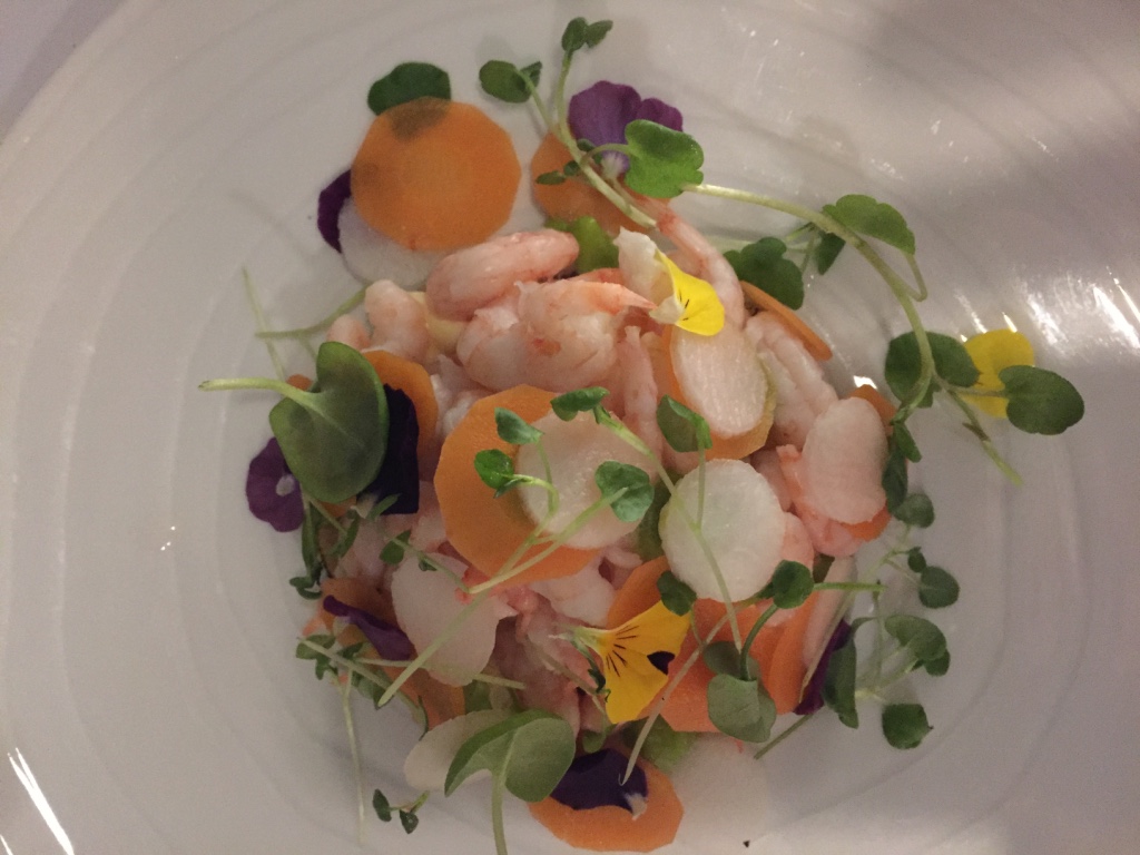 krog-roba-restaurant-helsinki-prawn-salad-travel-highlife