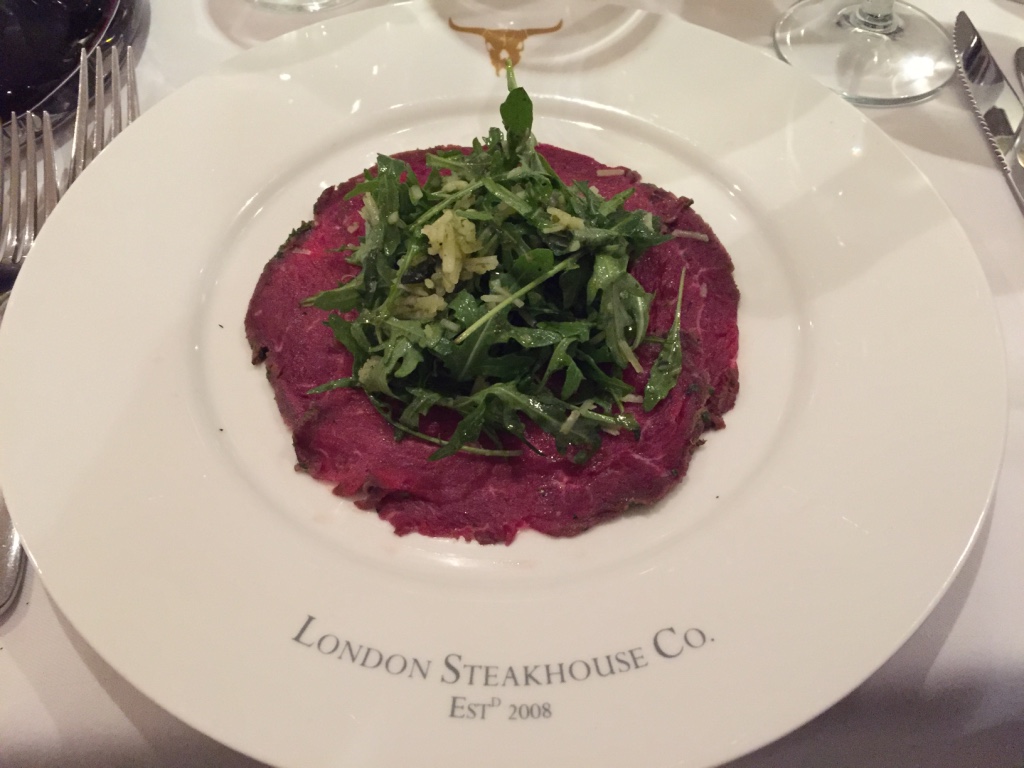 marco-pierre-white-steakhouse-restaurant-london-carpaccio-starter-travel-highlife